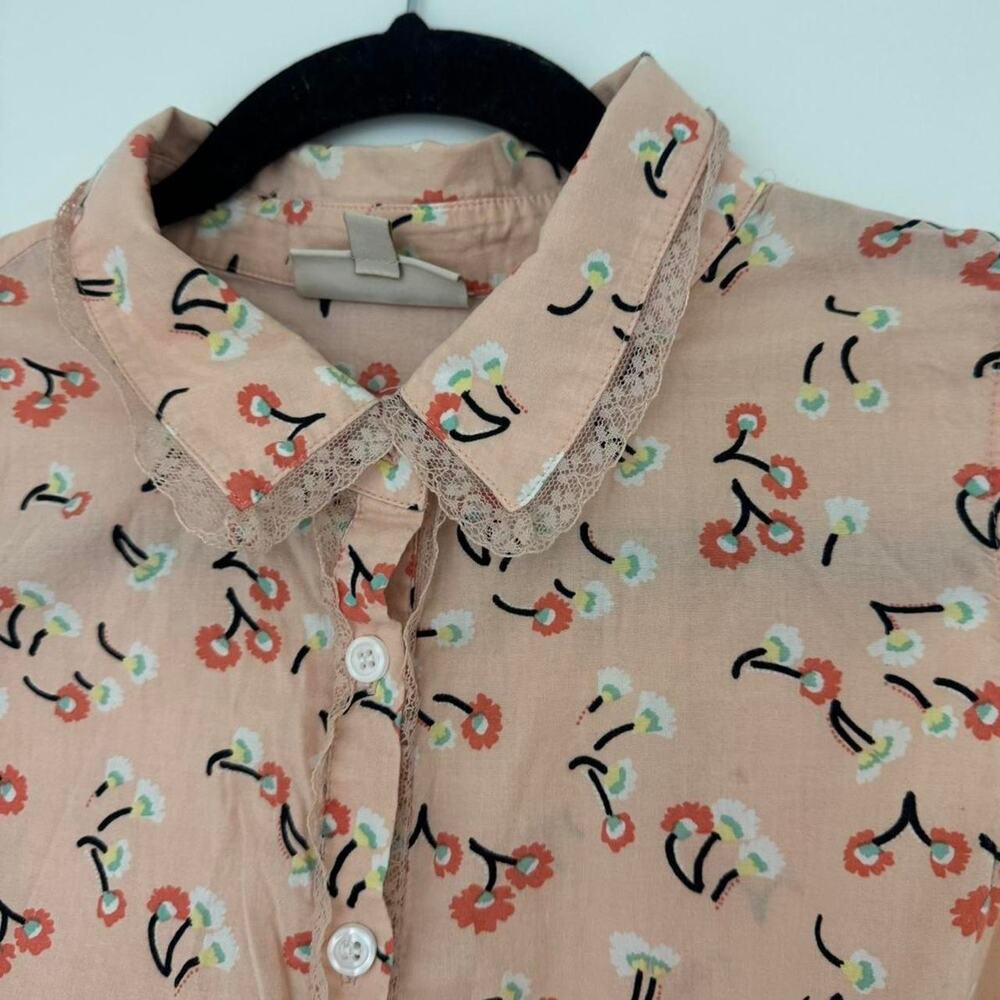 Y2k modcloth cotton button up - Picture 6 of 8